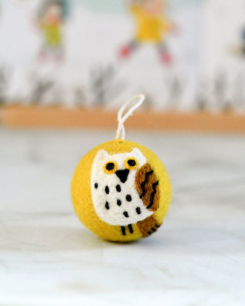 Felt Bauble - Owl