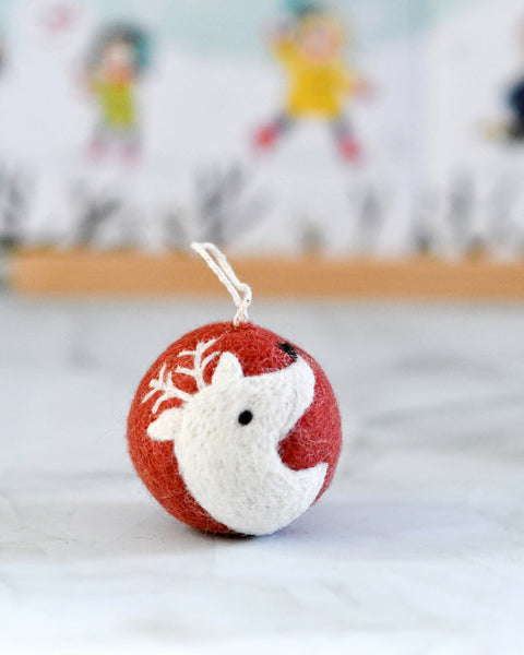 Felt Bauble - Reindeer