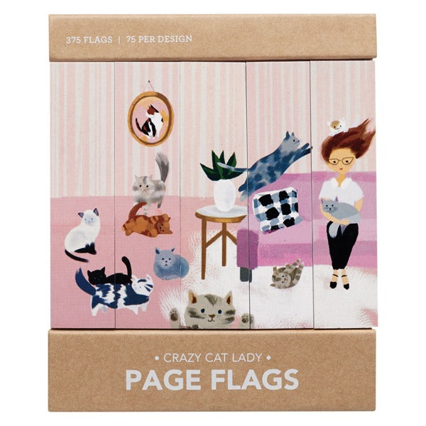 Page Flags - Crazy Cat Lady