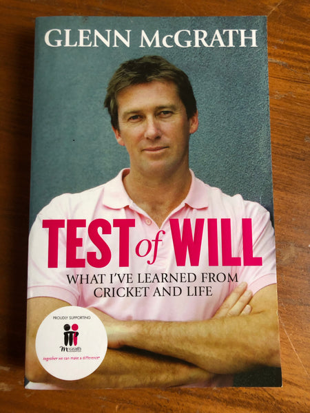 McGrath, Glenn - Test of Will (Trade Paperback)