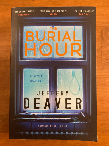 Deaver, Jeffery - Burial Hour (Trade Paperback)