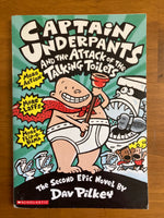 Pilkey, Dav - Captain Underpants 02 Attack of the Talking Toilets (Paperback)