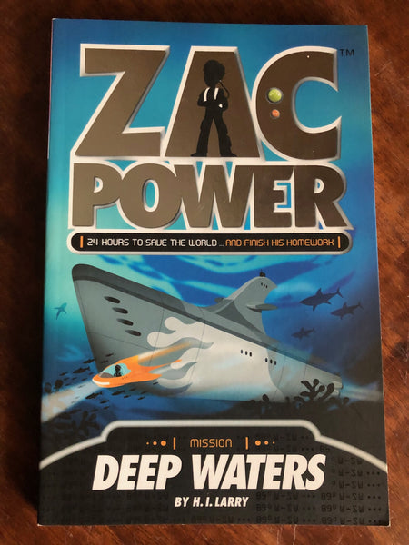 Larry, HI - Zac Power Deep Waters (Paperback)