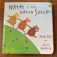 Fox, Mem - Where is the Green Sheep (Board Book)