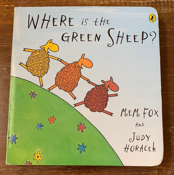 Fox, Mem - Where is the Green Sheep (Board Book)