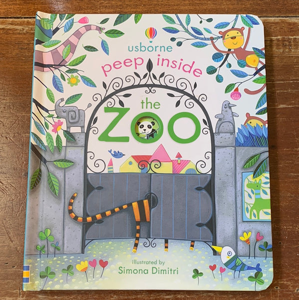 Usborne - Peep Inside the Zoo (Board Book)