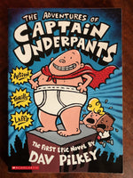 Pilkey, Dav - Captain Underpants 01 Adventures of Captain Underpants (Paperback)